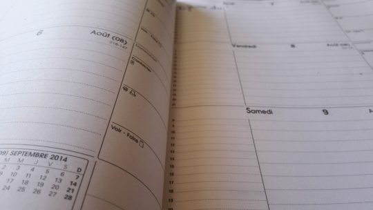 Image d'en-tête pour l'agenda